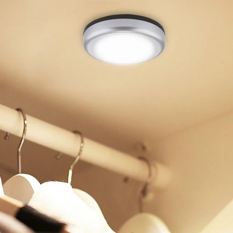 Đèn mini 6 đèn LED cho tủ quần áo / tủ / cầu thang / phòng ngủ, cảm biến khoảng cách: 5m, DC 5V