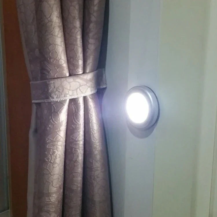 Đèn mini 6 đèn LED cho tủ quần áo / tủ / cầu thang / phòng ngủ, cảm biến khoảng cách: 5m, DC 5V