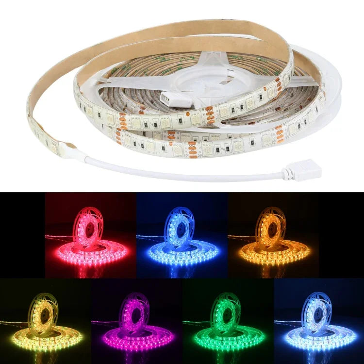 300 đèn LED SMD 5050 đèn màu điều khiển từ xa qua ứng dụng, tương thích Alexa & Google Home