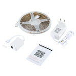 300 đèn LED SMD 5050 đèn màu điều khiển từ xa qua ứng dụng, tương thích Alexa & Google Home