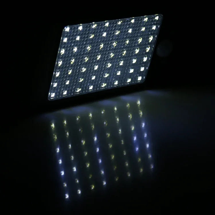 Đèn tường năng lượng mặt trời 12W 56 LED SMD 2835 ngoài trời IP65 chống nước điều khiển từ xa cảm biến chuyển động người