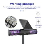 Đèn diệt muỗi năng lượng mặt trời SZ-16008 ngoài trời IP65 chống nước đèn LED cảnh quan cắm đất bẫy muỗi đèn trang trí sân vườn