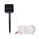 Solar Panel  water resistant  50 LED, 5m 50LED White Light, 5m 50LED Warm White, 5m 50LED Blue Light