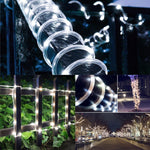 Solar Panel  water resistant  50 LED, 5m 50LED White Light, 5m 50LED Warm White, 5m 50LED Blue Light