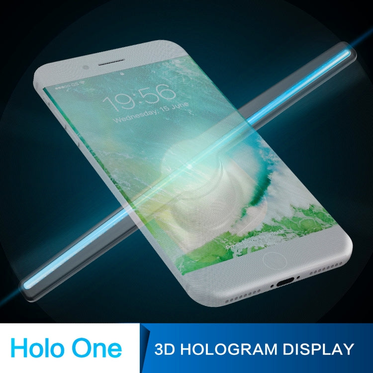 Quạt hiển thị hologram 224 đèn LED với điều khiển từ xa, Hỗ trợ thẻ Micro SD 4GB, AC 100-240V, 450 x 224 điểm ảnh