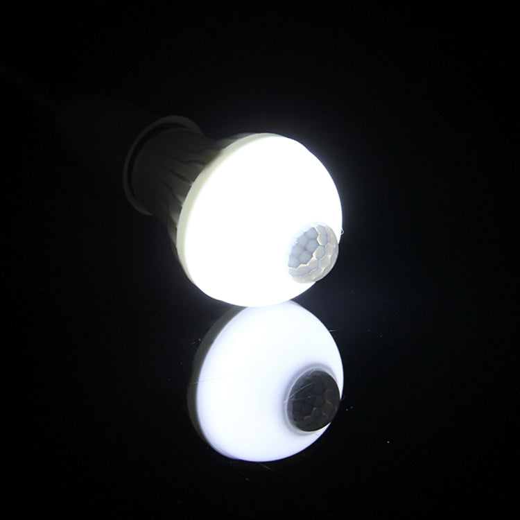 Cảm biến khoảng cách: 4-6m, AC 85-265V, E27 9W ánh sáng trắng, E27 9W ánh sáng trắng ấm