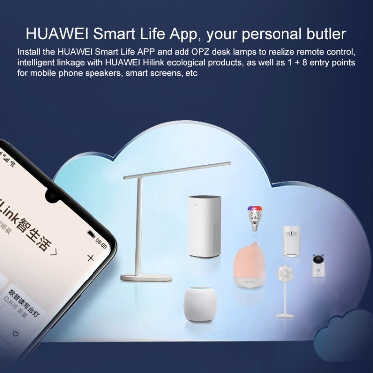 Đèn bàn LED thông minh Huawei OPPLE chính hãng, gập điều chỉnh, đèn đọc sách, hỗ trợ HUAWEI HiLink