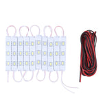 30 đèn LED 5630 SMD đèn trắng chống nước đèn trang trí, chiều dài cáp 5M, DC 12V, 30 đèn LED 5630 SMD