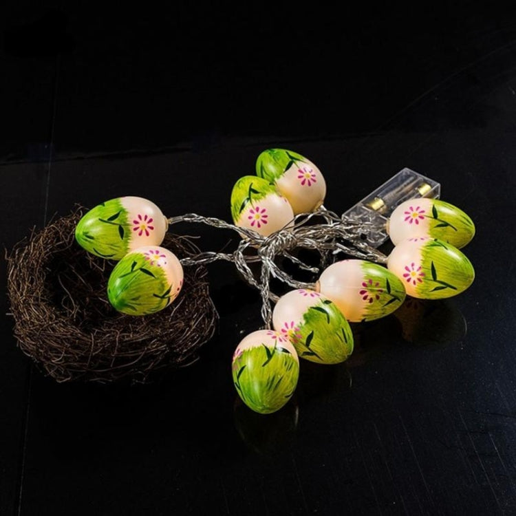 10 bóng đèn LED trang trí trứng Phục Sinh dễ thương, bóng đèn trang trí kỳ nghỉ