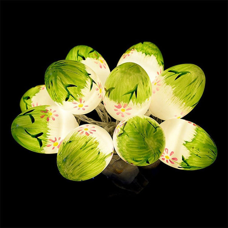 10 bóng đèn LED trang trí trứng Phục Sinh dễ thương, bóng đèn trang trí kỳ nghỉ