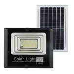 Đèn pha năng lượng mặt trời 10W 100 đèn LED chống nước IP67 có điều khiển từ xa, 10W