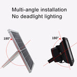 Đèn pha năng lượng mặt trời 30W 170 đèn LED chống nước IP67 có điều khiển từ xa, 30W