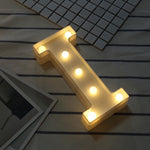 Đèn LED lễ hội treo đứng màu trắng ấm chạy bằng pin khô, A, N, B, O, C, P, D, Q, E, R, F, G, T, U, V, I, W, J, K, X, L, M, Z