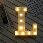 Đèn LED lễ hội treo đứng màu trắng ấm chạy bằng pin khô, A, N, B, O, C, P, D, Q, E, R, F, G, T, U, V, I, W, J, K, X, L, M, Z
