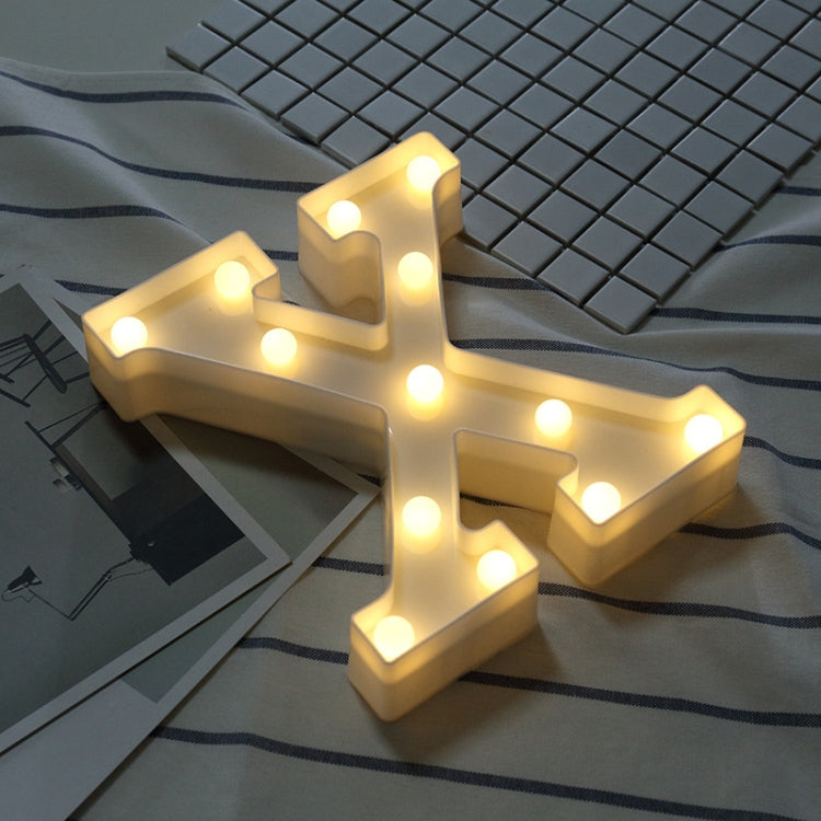 Đèn LED lễ hội treo đứng màu trắng ấm chạy bằng pin khô, A, N, B, O, C, P, D, Q, E, R, F, G, T, U, V, I, W, J, K, X, L, M, Z