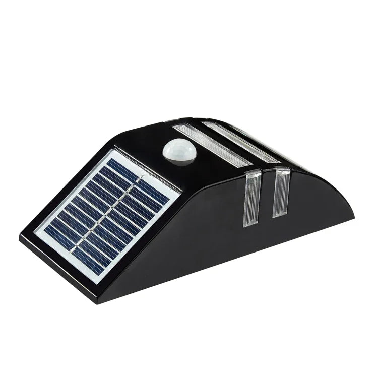 Đèn tường ngoài trời 80 LM 6000-6500K với tấm pin mặt trời 5V 0.5W, ánh sáng trắng 0.2W