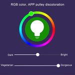 Đèn 14 LED 3000K+RGB 1050 LM tương thích Alexa & Google Home, AC 230V