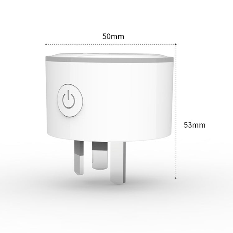 Ổ cắm thông minh điều khiển từ xa WiFi ánh sáng cảnh RGB 10A hoạt động với Alexa & Google Home & IFTTT, AC 100-240V, phích cắm AU, XS-A17