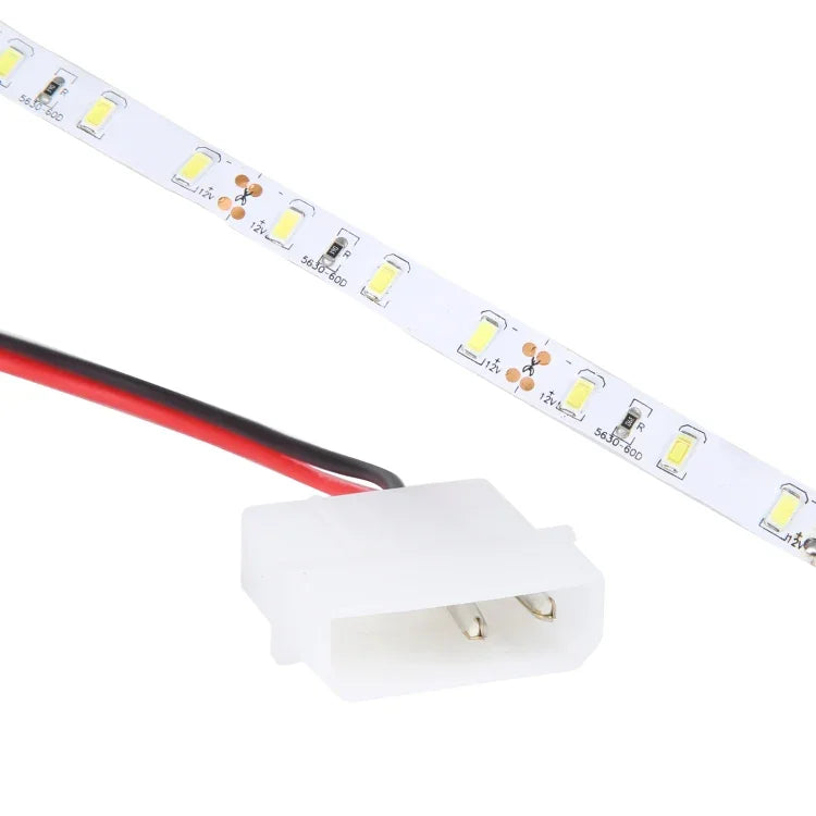 1m bảng mạch trần đèn LED 5730 SMD ánh sáng trắng cho máy tính, DC 12V, đèn LED 5730 SMD