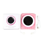 Đèn bàn gương trang điểm hình bánh donut sạc đa chức năng OneFire 1W 10 đèn LED, DC 5V, 1W màu hồng