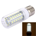 Bóng đèn LED 56 SMD 5730, AC 220V, 5W ánh sáng trắng 220V, 5W ánh sáng trắng ấm 220V