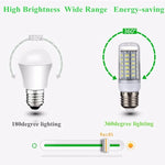 Bóng đèn LED 56 SMD 5730, AC 220V, 5W ánh sáng trắng 220V, 5W ánh sáng trắng ấm 220V