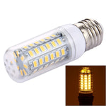 Bóng đèn LED 56 SMD 5730, AC 220V, 5W ánh sáng trắng 220V, 5W ánh sáng trắng ấm 220V
