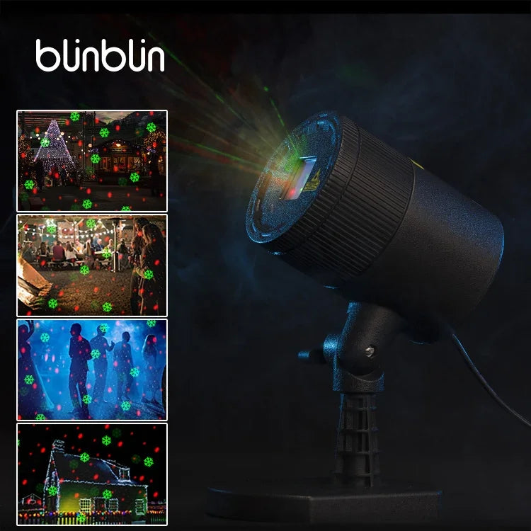 Dynamic Red + Green Laser Mini Outdoor Lamp, CMF-A103