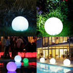 Đèn LED vườn nổi đổi màu với tấm pin năng lượng mặt trời silicon đơn tinh thể 0.8W & điều khiển từ xa