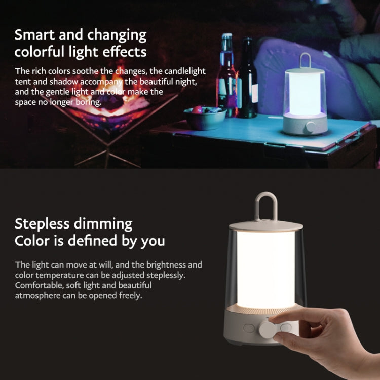 Đèn cắm trại Xiaomi Mijia chính hãng có thể tách rời 2 trong 1, đèn cắm trại