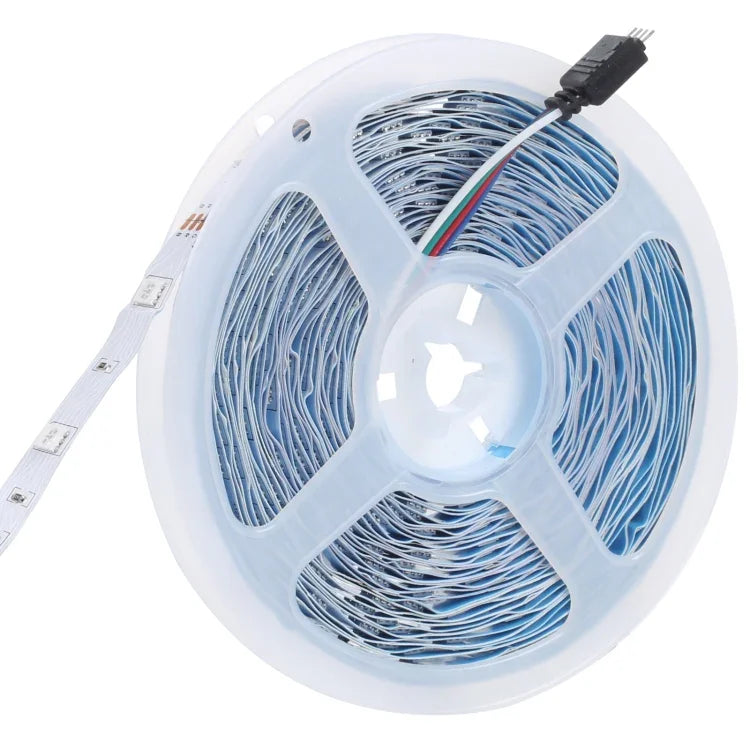 Dải đèn RGB chống nước IP44 10m 300 bóng LED SMD 5050 với điều khiển từ xa 24 phím, phích cắm EU, 10m 300 bóng LED IP44