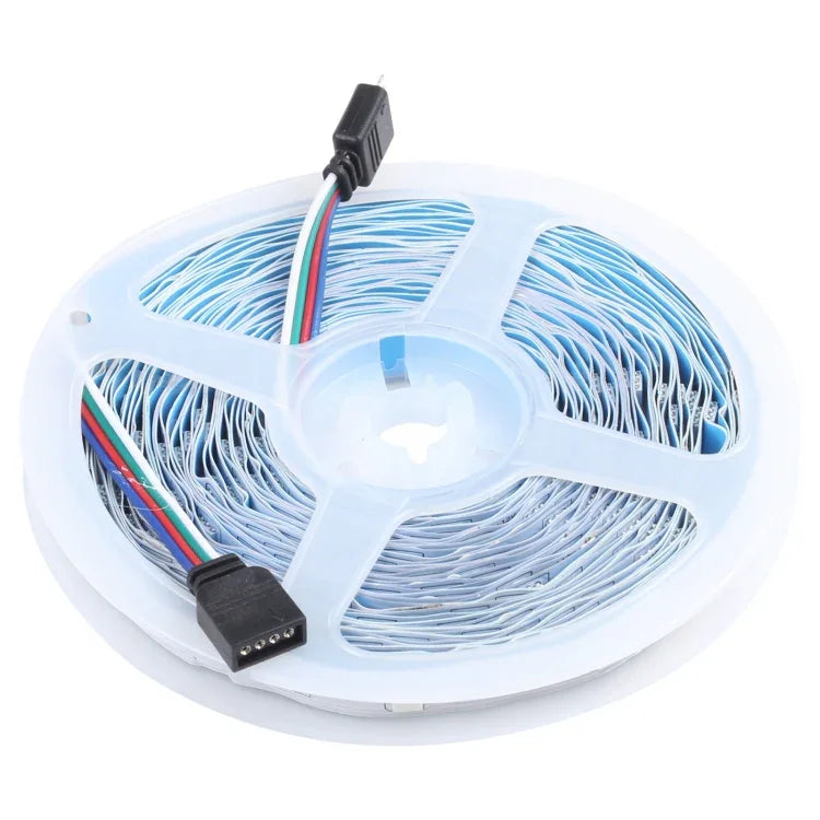 Dải đèn RGB chống nước IP44 10m 300 bóng LED SMD 5050 với điều khiển từ xa 24 phím, phích cắm EU, 10m 300 bóng LED IP44