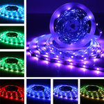 Dải đèn RGB chống nước IP44 20m 600 bóng LED SMD 5050 với điều khiển từ xa Bluetooth + âm nhạc 24 phím, phích cắm EU, 20m 600 bóng LED IP44
