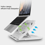 Giá đỡ làm mát thiết kế rỗng đa chức năng T3 với góc điều chỉnh 10 cấp cho Notebook, MacBook, iPad, điện thoại di động, T3 (xanh dương), T3 (trắng), T3 (đen), T3 (hồng)