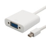 Cáp chuyển đổi Mini DisplayPort sang VGA 1080P, Mini DP sang VGA (Trắng), Mini DP sang VGA (Đen)
