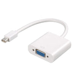 Cáp chuyển đổi Mini DisplayPort sang VGA 1080P, Mini DP sang VGA (Trắng), Mini DP sang VGA (Đen)