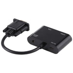 Bộ chuyển đổi VGA sang HDMI + VGA 15 chân HDTV 2 trong 1 có âm thanh