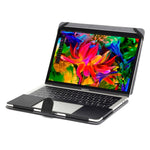 Bao Da Bọc Da Bật Lật Ngang Họa Tiết Da Ngựa Điên cho Laptop Macbook Pro Mới 2016 15.4 inch A1707