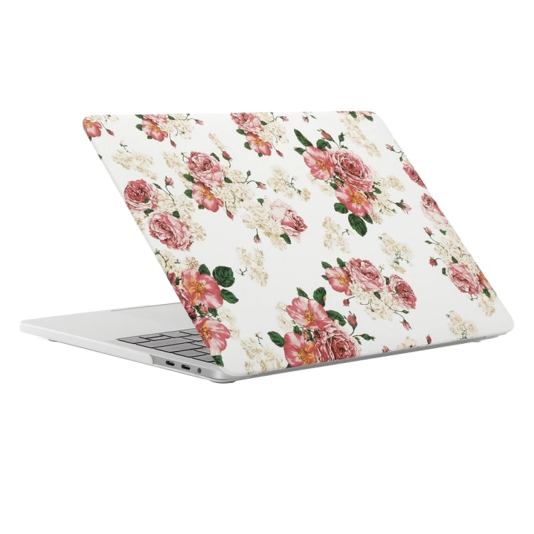 Ốp Bảo Vệ Laptop Macbook Pro Mới 2016 15.4 inch A1707 Họa Tiết Hoa Hồng Trung Quốc Dán Nước PC