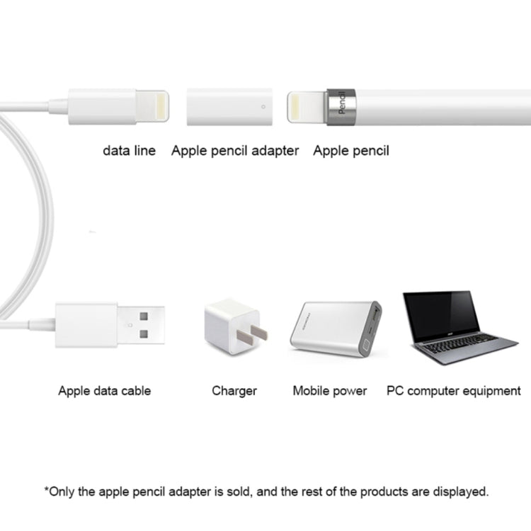 Bộ chuyển đổi sạc di động cho Apple Pencil, 8Pin