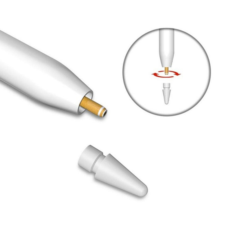 Đầu bút thay thế cho Apple Pencil 1 / 2 (đỏ), đầu bút silicone