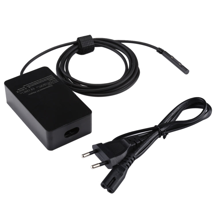 Bộ sạc nguồn AC 15V 2.58A 44W A1625 cho Microsoft Surface Pro 6 / Pro 5 (2017) / Pro 4, phích cắm EU, MBC0294A, MBC0294D
