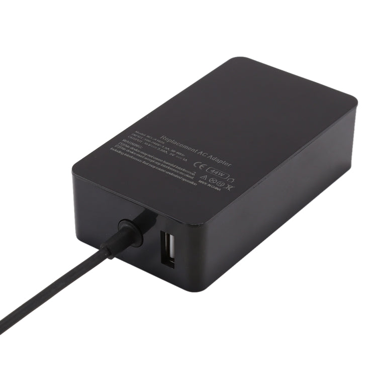 Bộ sạc nguồn AC 15V 2.58A 44W A1625 cho Microsoft Surface Pro 6 / Pro 5 (2017) / Pro 4, phích cắm EU, MBC0294A, MBC0294D