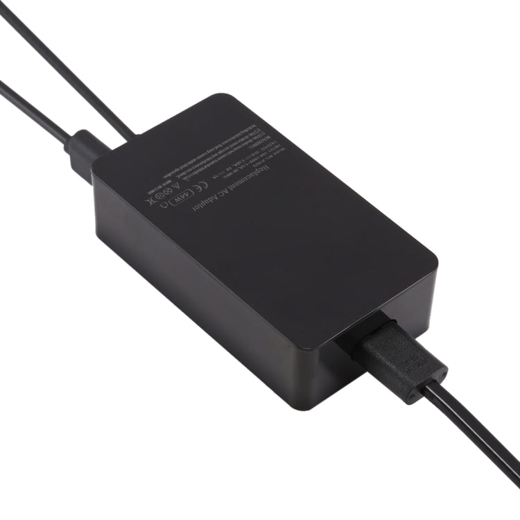 Bộ sạc nguồn AC 15V 2.58A 44W A1625 cho Microsoft Surface Pro 6 / Pro 5 (2017) / Pro 4, phích cắm EU, MBC0294A, MBC0294D