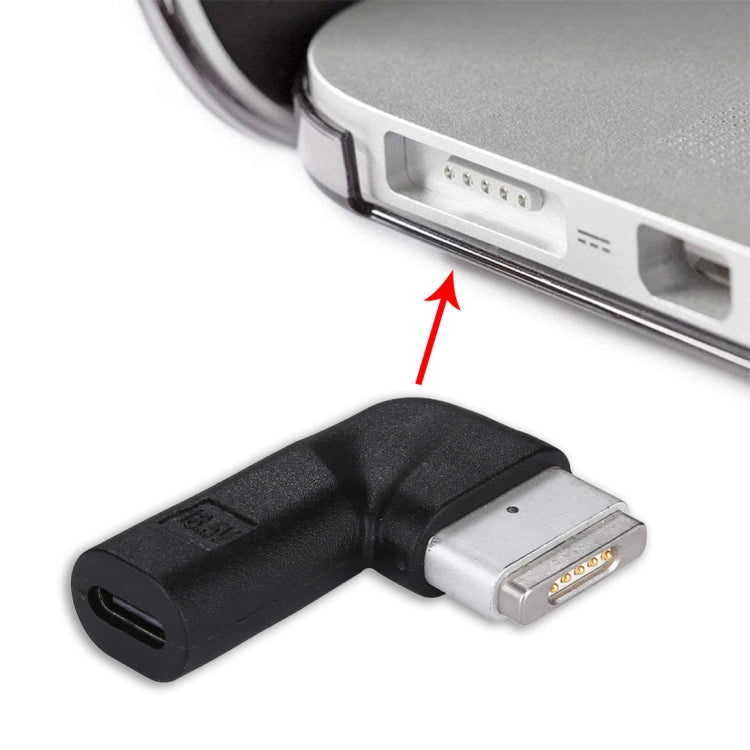 Bộ chuyển đổi sạc USB-C / Type-C cái sang MagSafe 2 5 chân (hình chữ T) đực, Type-C sang MagSafe 2