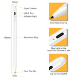 Đầu bút siêu mảnh thiết kế nam châm 1.4-2.3mm chống chạm nhầm màn hình cảm ứng viết tay Stylus Pen