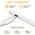 Đầu bút siêu mảnh thiết kế nam châm 1.4-2.3mm chống chạm nhầm màn hình cảm ứng viết tay Stylus Pen