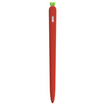 LOVE MEI Bao bảo vệ silicone hình cà rốt cho bút cảm ứng Apple Pencil 2, dành cho Apple Pencil 2