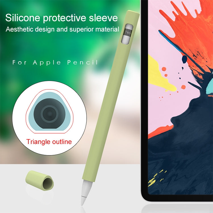 LOVE MEI Bao da bảo vệ silicone hình tam giác cho bút cảm ứng Apple Pencil 1, cho Apple Pencil 1