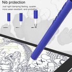 LOVE MEI Bao da bảo vệ silicone hình ngón giữa cho bút cảm ứng Apple Pencil 2, cho Apple Pencil 2